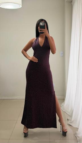 Vestido Marilin Brillo