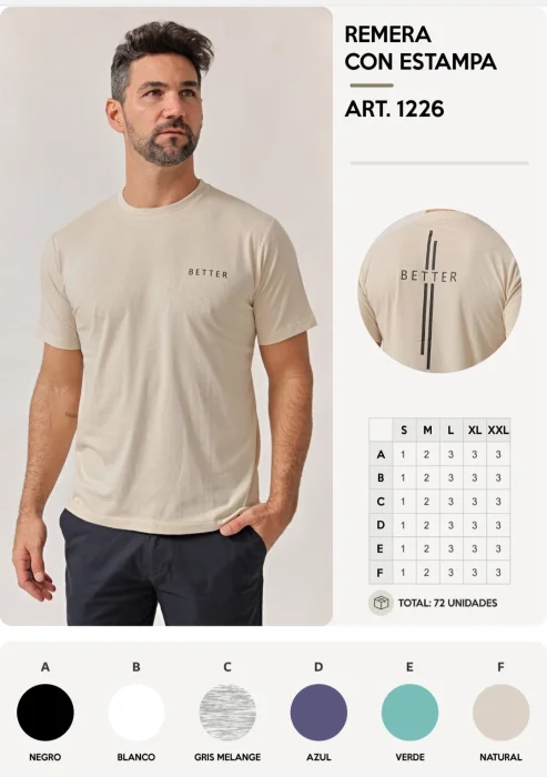 Remera Estampada