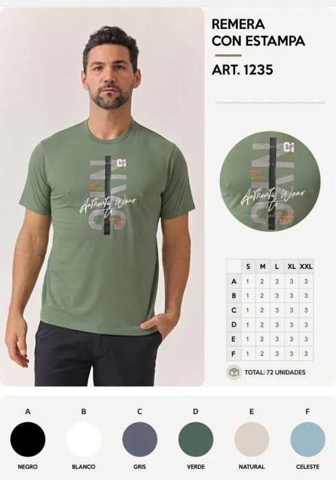 Remera Estampada