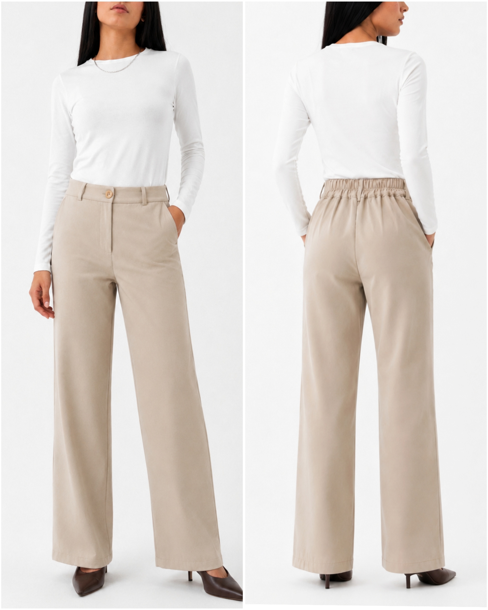 Pantalón Palazo con Elástico - Imagen 2