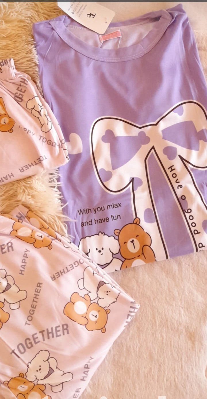 Pijama de 3 Piezas Importada - Imagen 2