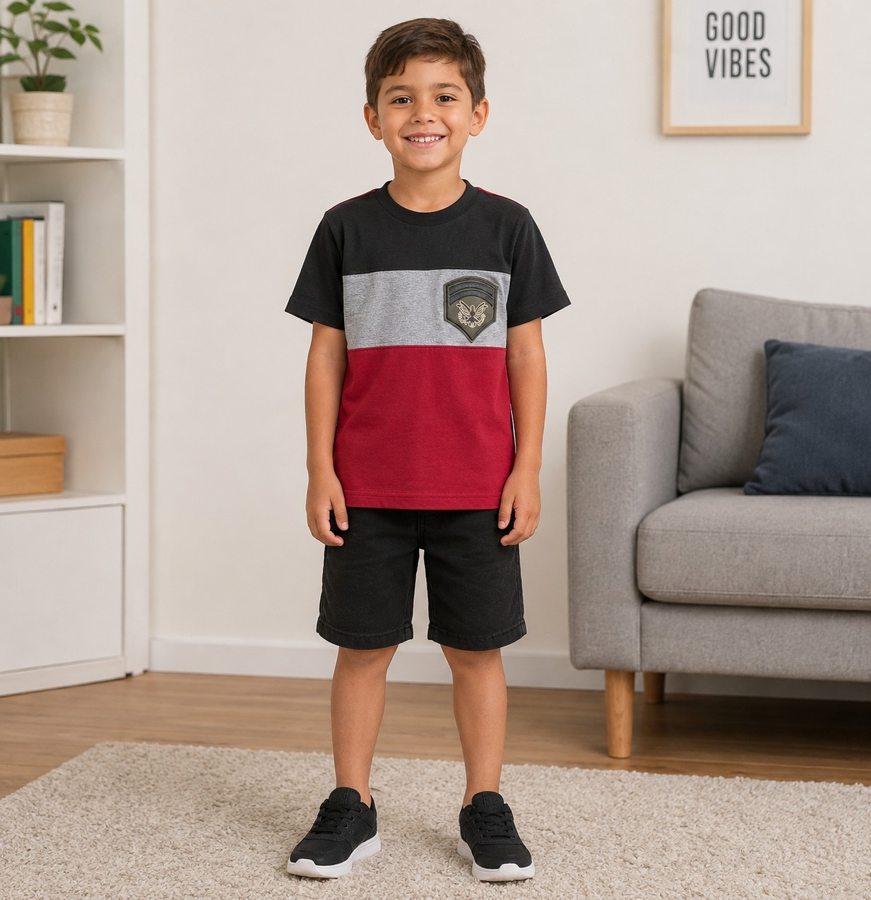 Remera Combinada de Niño 4 al 16 - Imagen 3