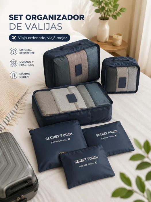 Set Organizador de Valijas