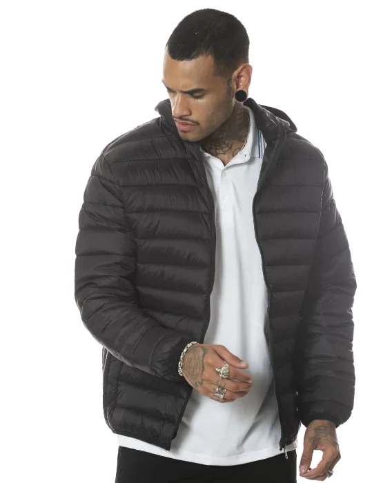 Campera Canelón Booty Hombre con Piel
