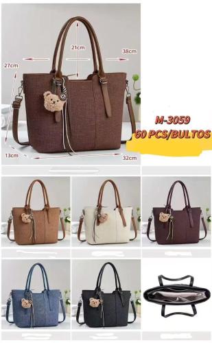 Cartera Grande de Cuero Pu* Excelente Calidad .
  Entran Carpetas A4