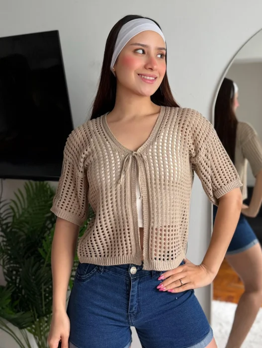 Cardigan Calado