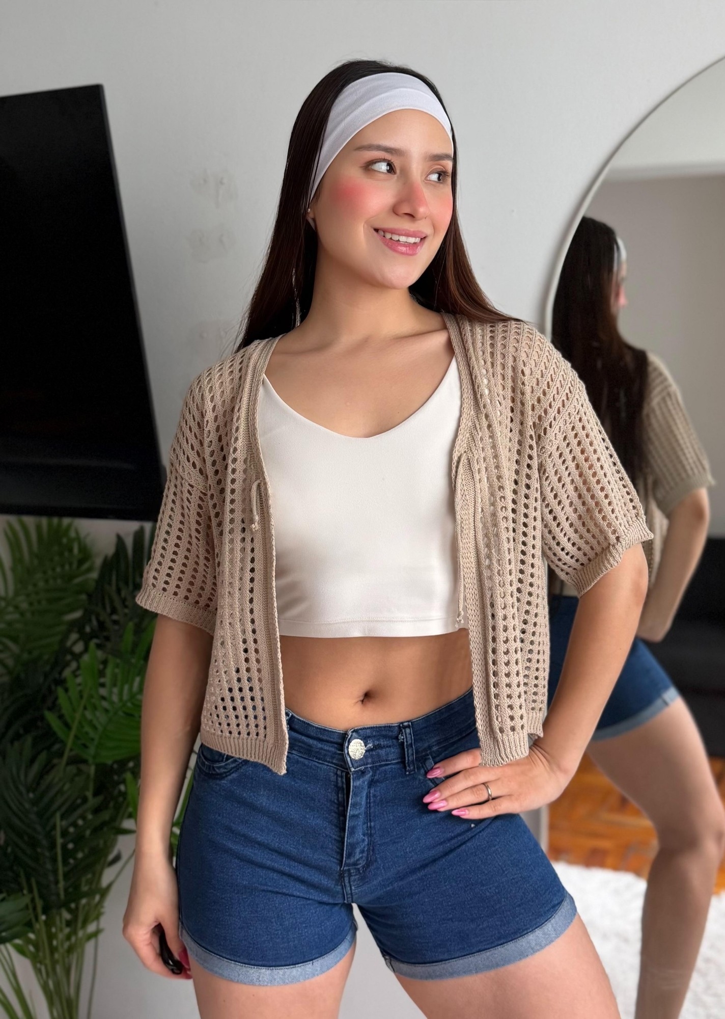 Cardigan Calado - Imagen 2