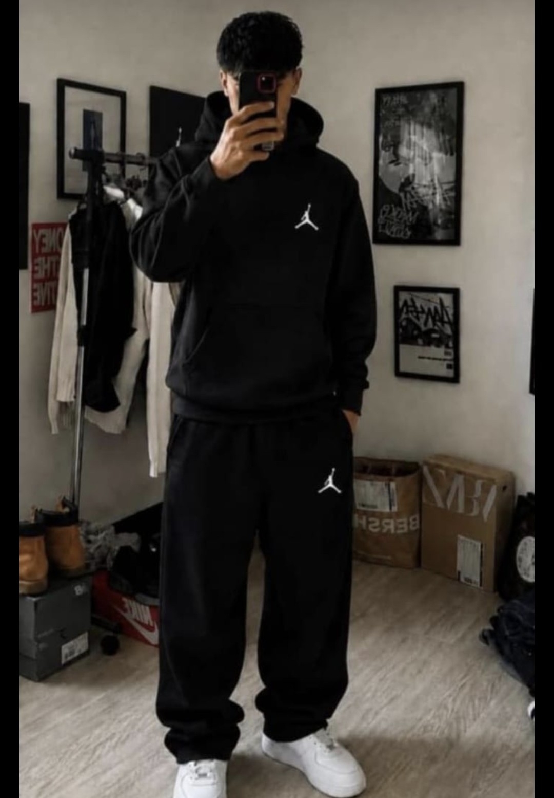 Conjunto Rustico Premiun de Hombre Bordado Jordan - Imagen 3