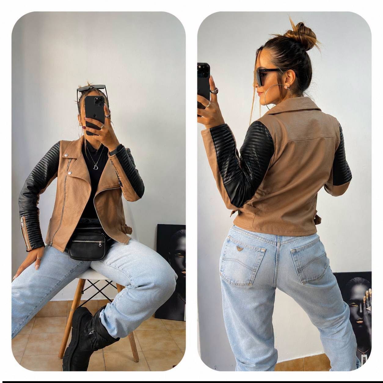 Disponible Campera Engomado Combinado - Imagen 3