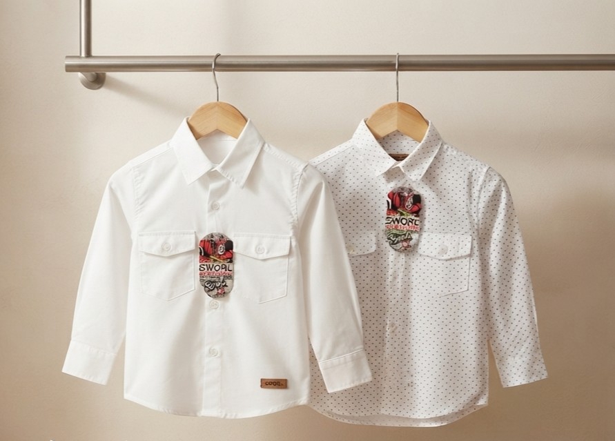 Camisa de Poplin Elastizado Niño - Imagen 3
