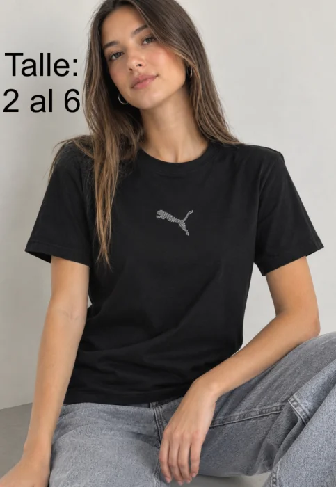 Remera con Glitter P