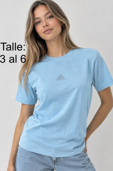 Remera Ad. con Glitter