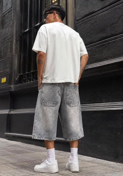 Bermuda Baggy Bordado (r)