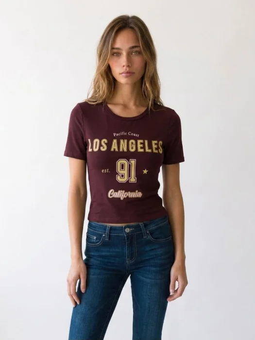 #123 Baby T-shirt los Angeles