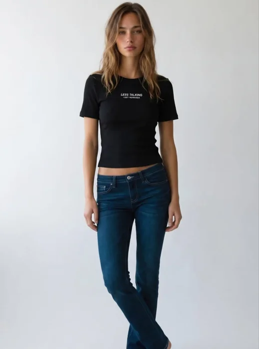 #314 Baby T-shirt Less Talking