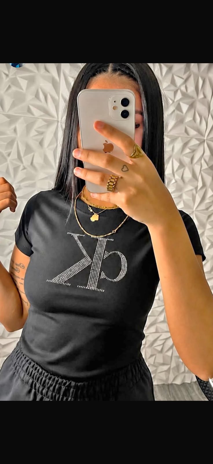 Remeras Dama Brillo Algodón Peinado - Imagen 2