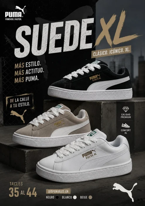 Suede Xl