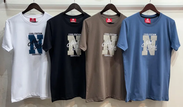 Remera New York Bordada