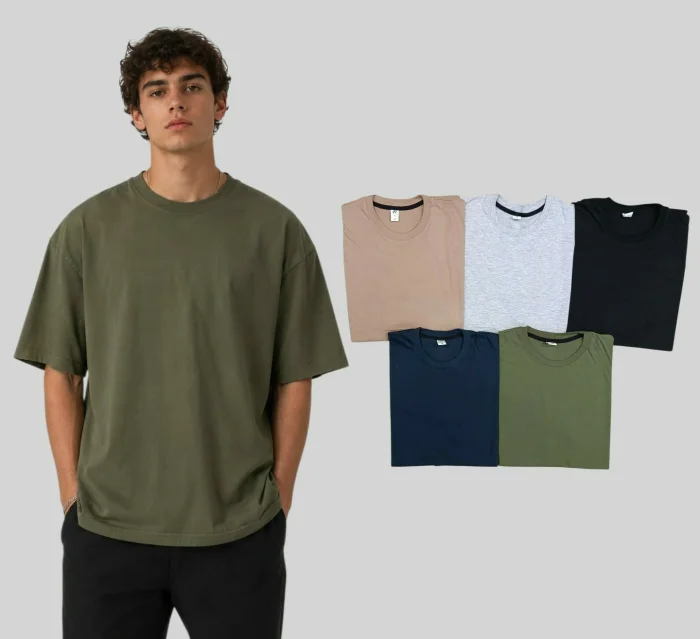 Remeras Overisize Lisas
