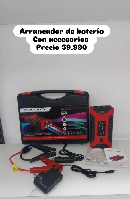 Arrancador de Batería con Accesorios