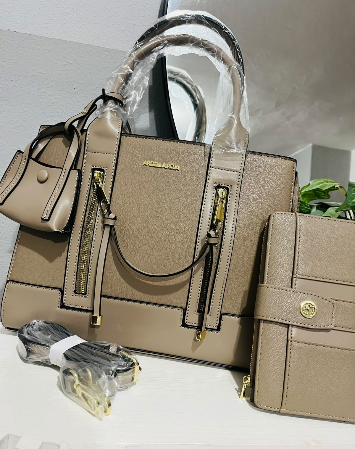 Cartera Ar mas Billetera y Correa - Imagen 2