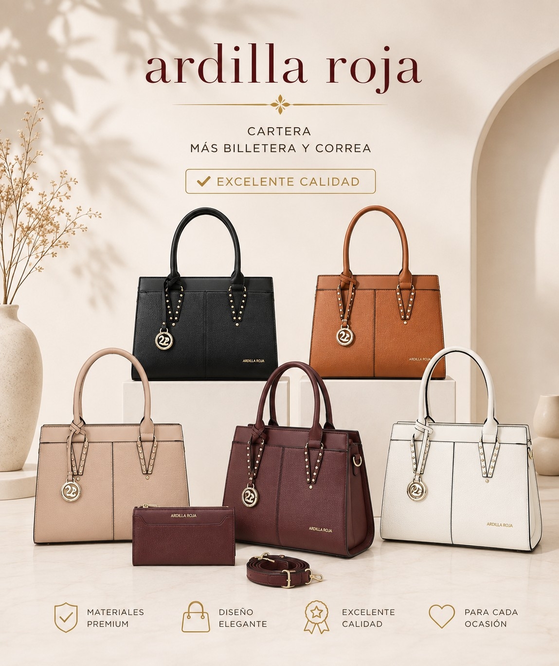 Cartera Ardilla Roja - Imagen 4