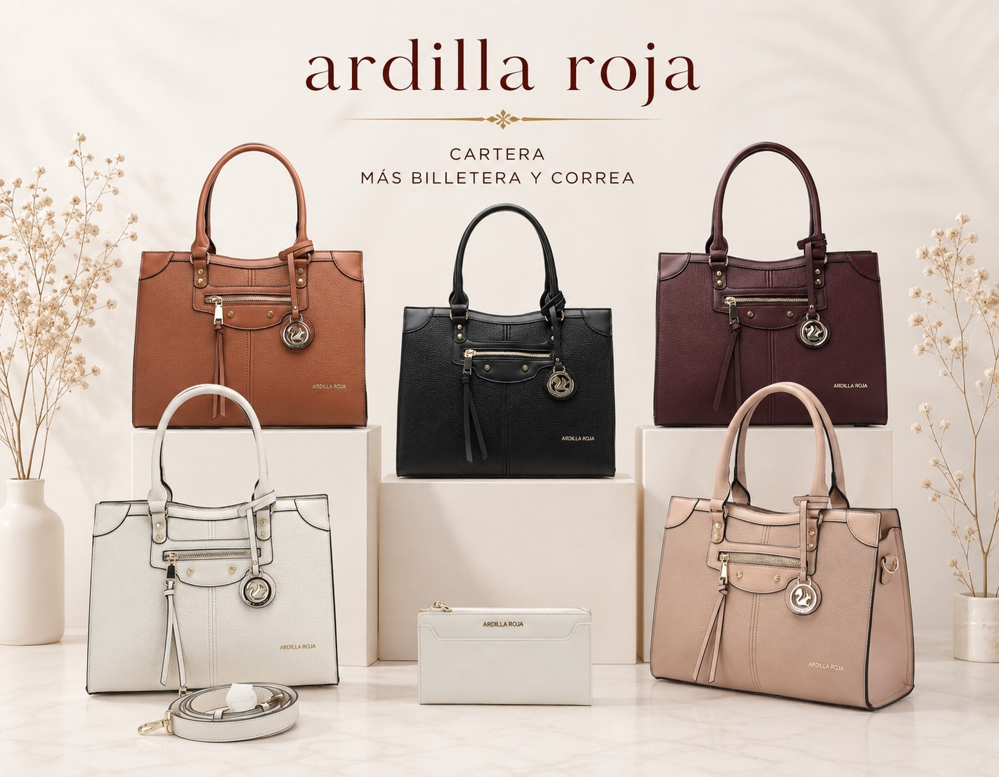 Cartera Ar Billetera mas Correa - Imagen 4