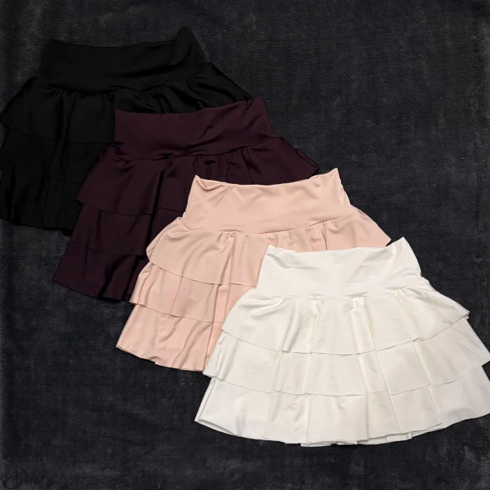Short Pollera Volados