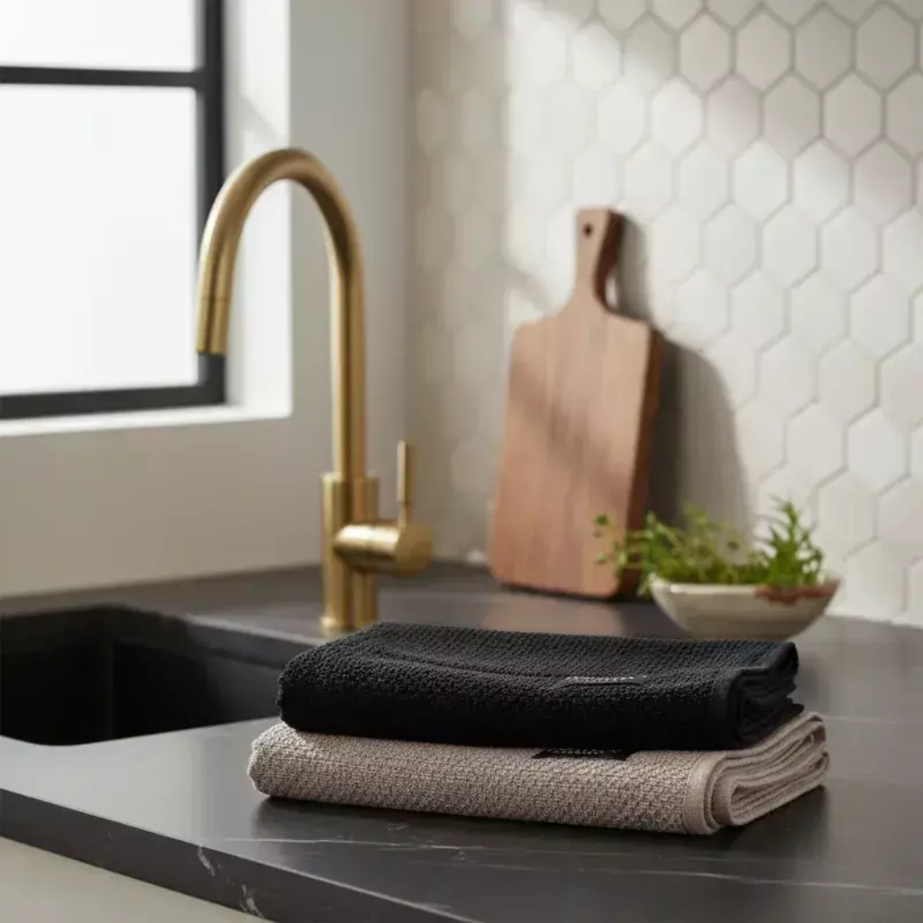 Repasadores X2 Espalma Gourmet Gris & Negro 100% Algodon - Repasadores%20espalma%20gris%20y%20negro2.jpg