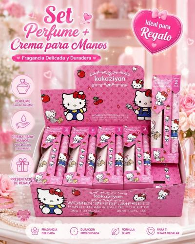 Set Perfume Crema Kitty