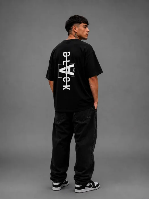 Remeras Oversize The Black | Algodon Premium