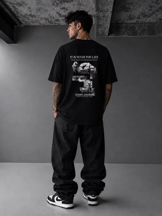 Remeras Oversize Passion And Hope | Algodon Premium