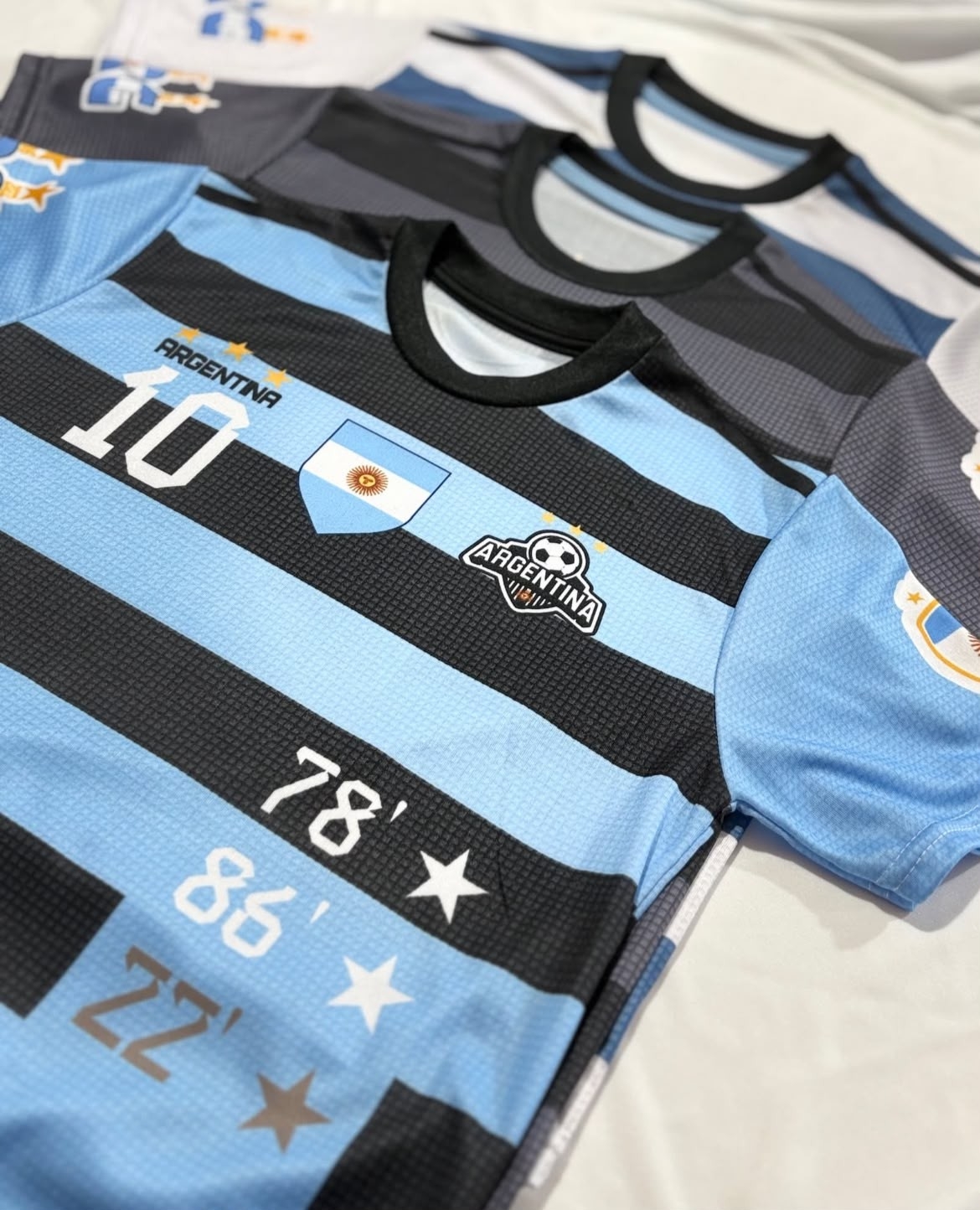 Remera Argentina Niños - Imagen 4