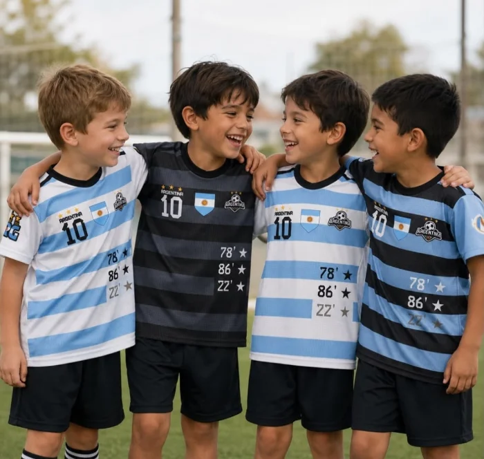 Remeras Argentina Niños