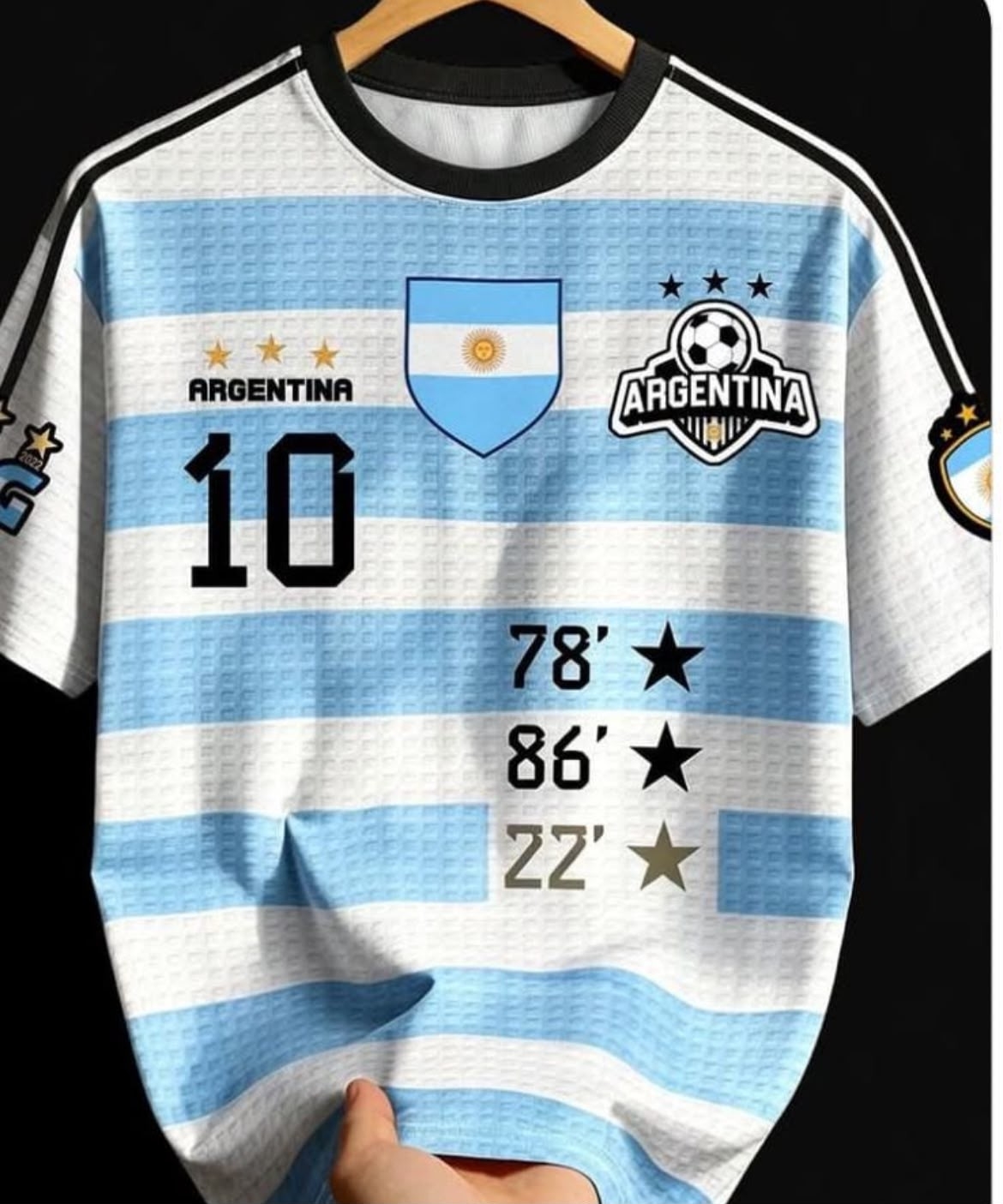 Remeras Argentina Niños - Imagen 2