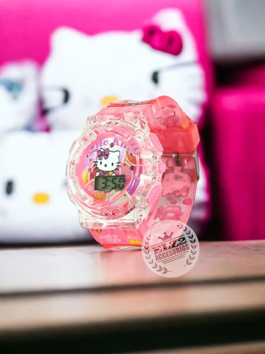 Relojes de Personajes con Luz y Sonido