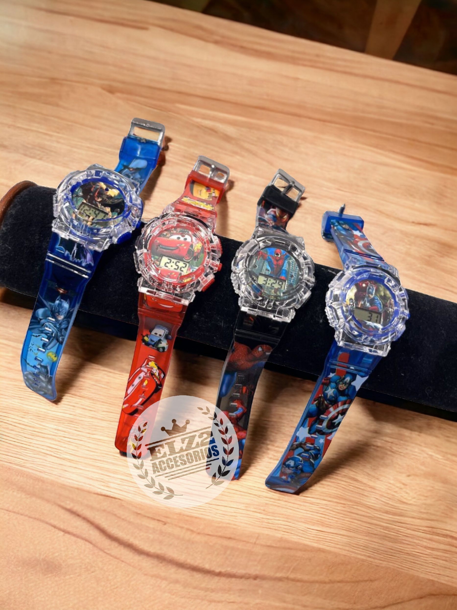 Relojes de Personajes con Luz y Sonido - Imagen 3