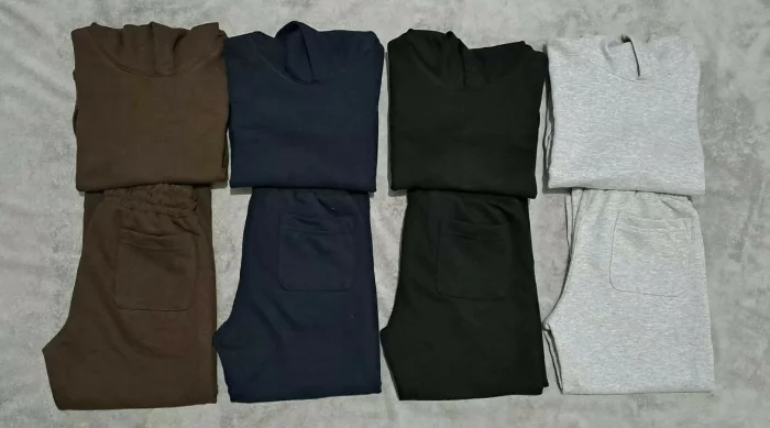 Conjutos Unisex Baggy + Buzo C/capucha. (rústico Peinado100% Algodón)