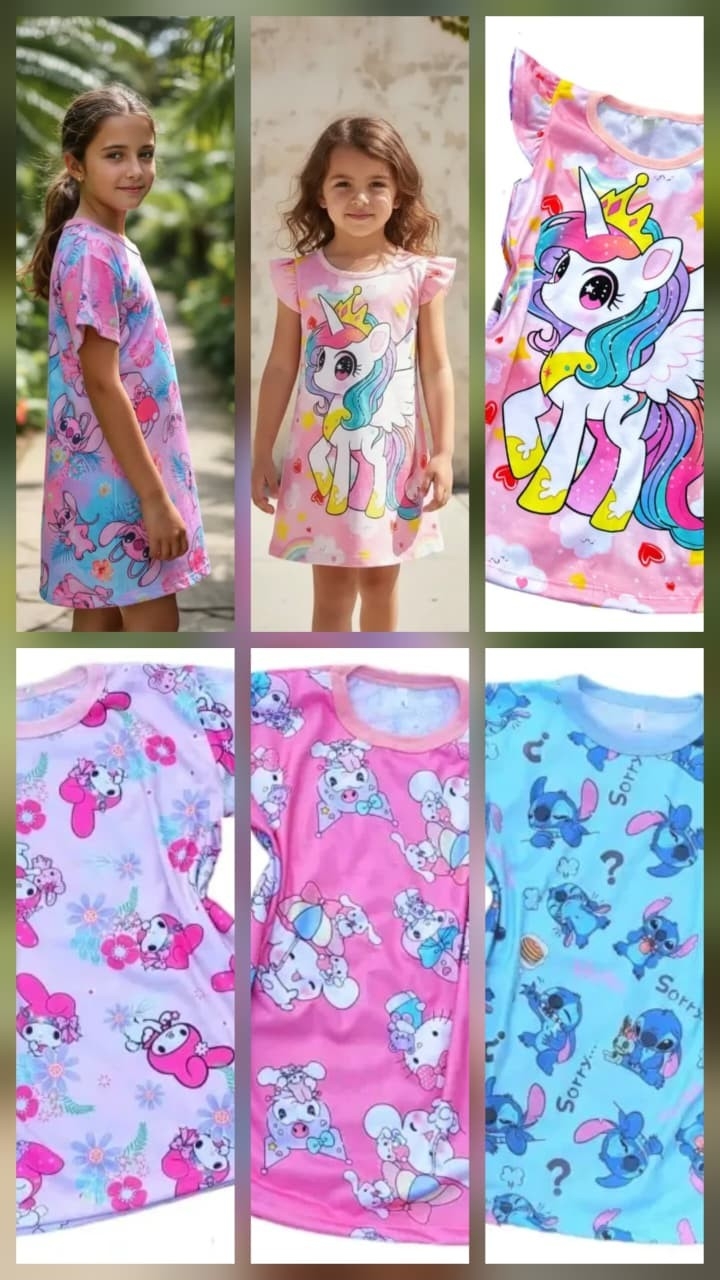 Remerones de Nena Talle 4 al 16 Varios Diseños - Imagen 2