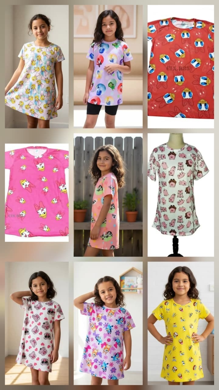Remerones de Nena Talle 4 al 16 Varios Diseños - Imagen 5