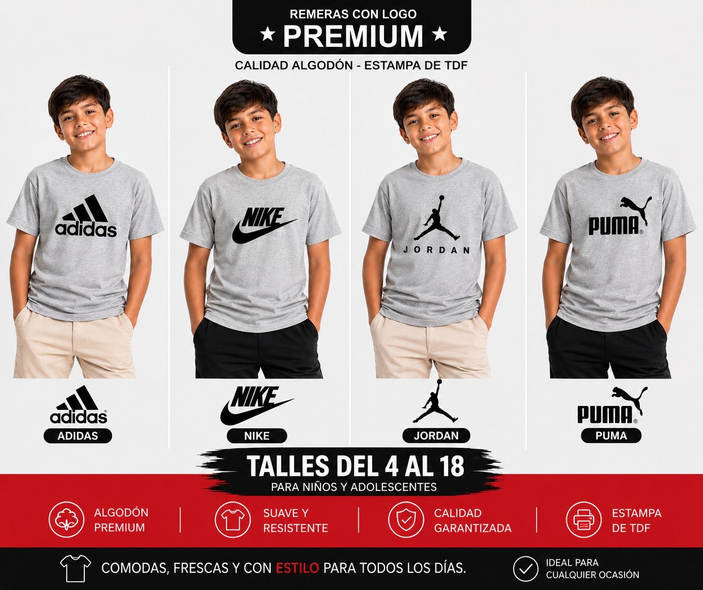 Remera de Algodon de Nene Style - Imagen 3