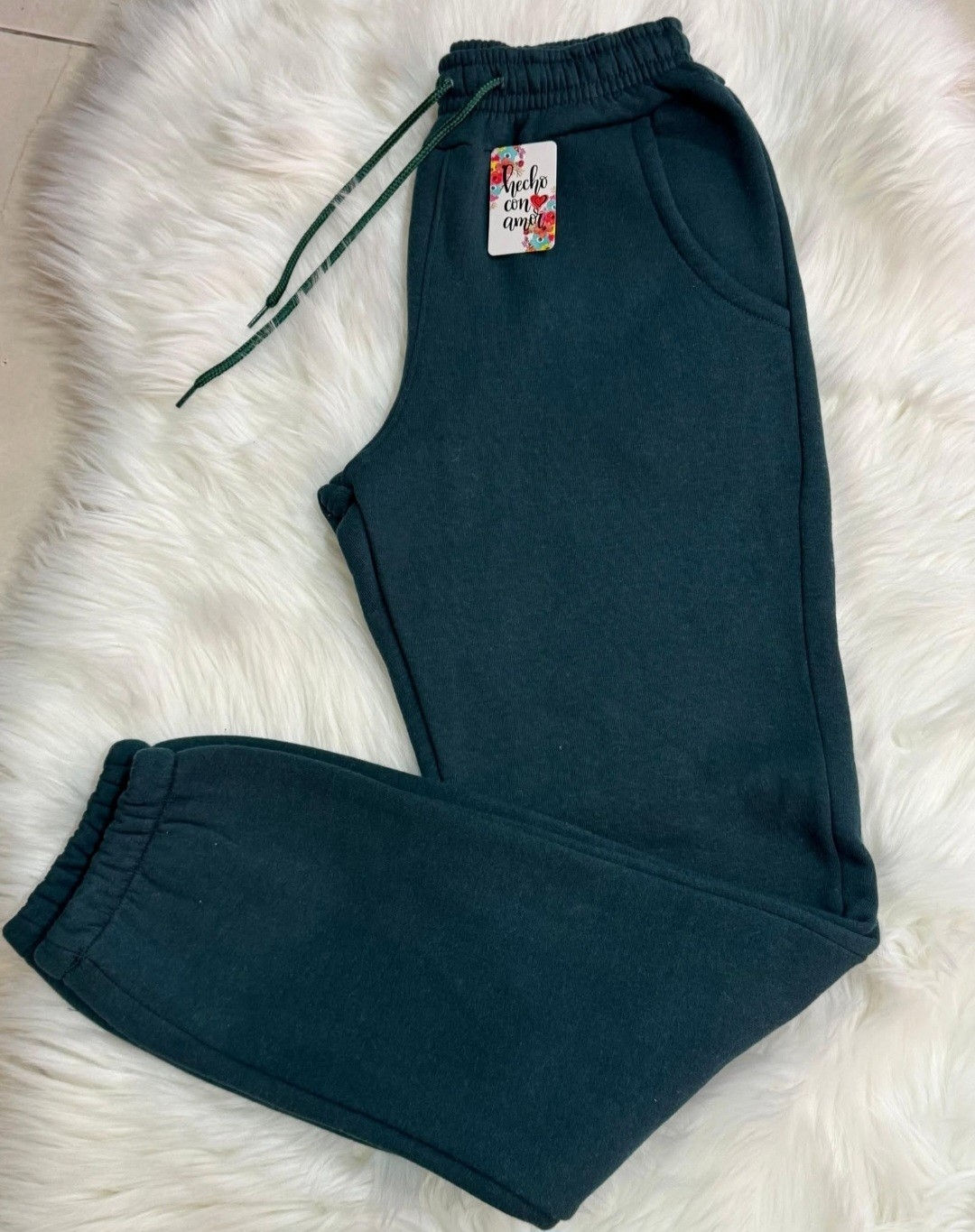 Joggins Liso con Puño Algodon Premium - Imagen 2