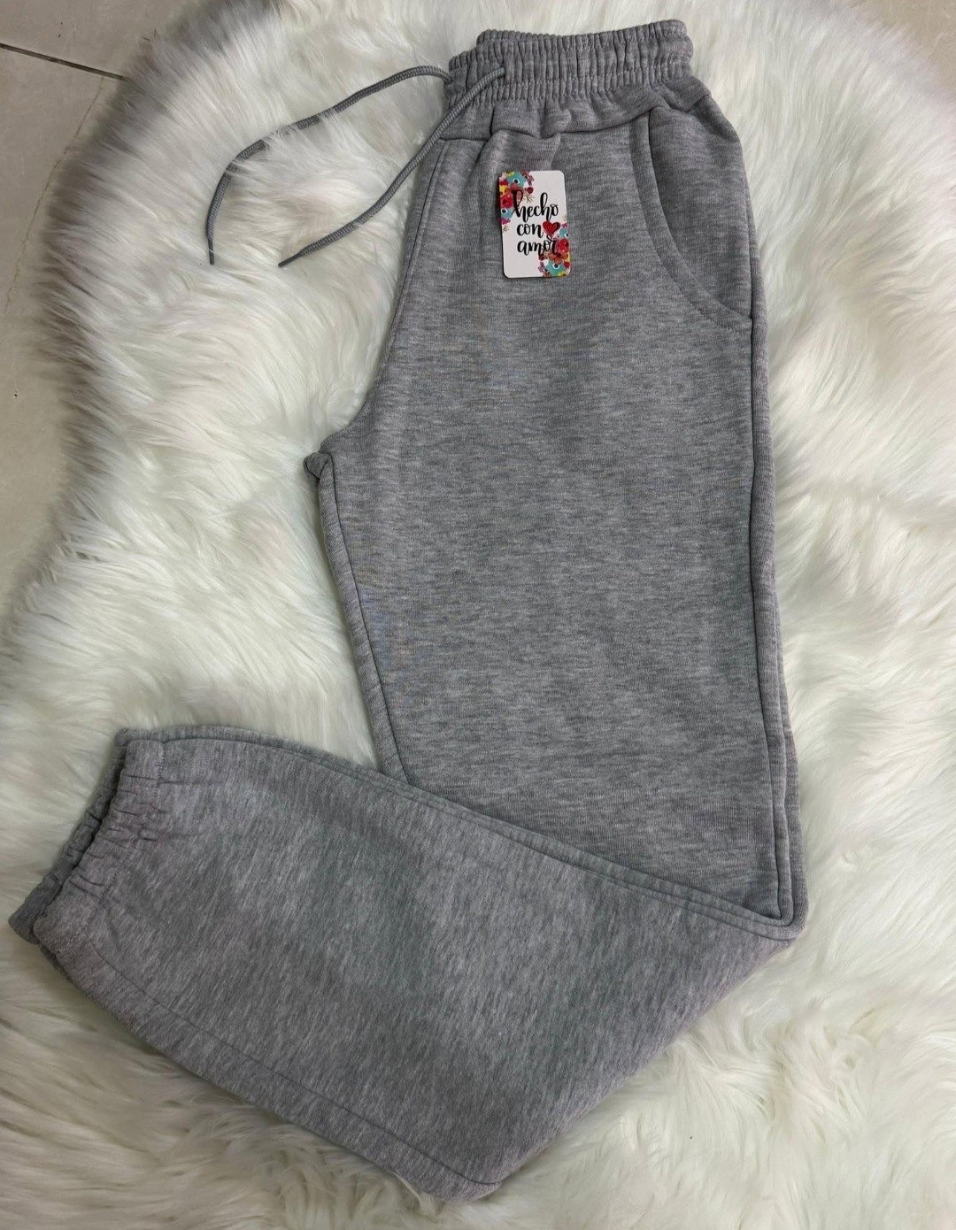 Joggins Liso con Puño Algodon Premium - Imagen 4
