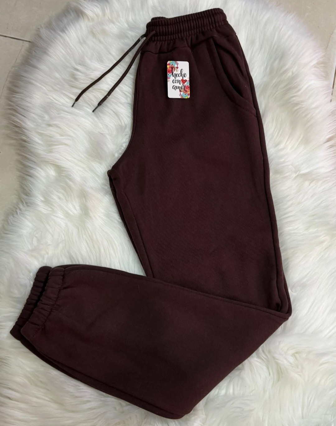 Joggins Liso con Puño Algodon Premium - Imagen 5