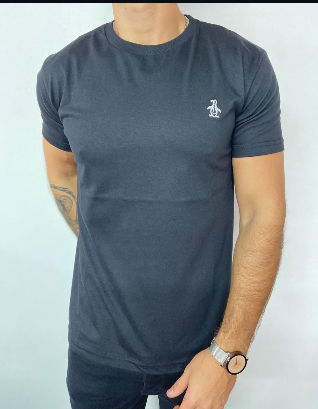 Remera Pinguin Bordada - Imagen 2