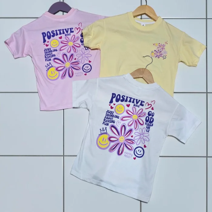 Remerones Doble Estampa Emogi Nena