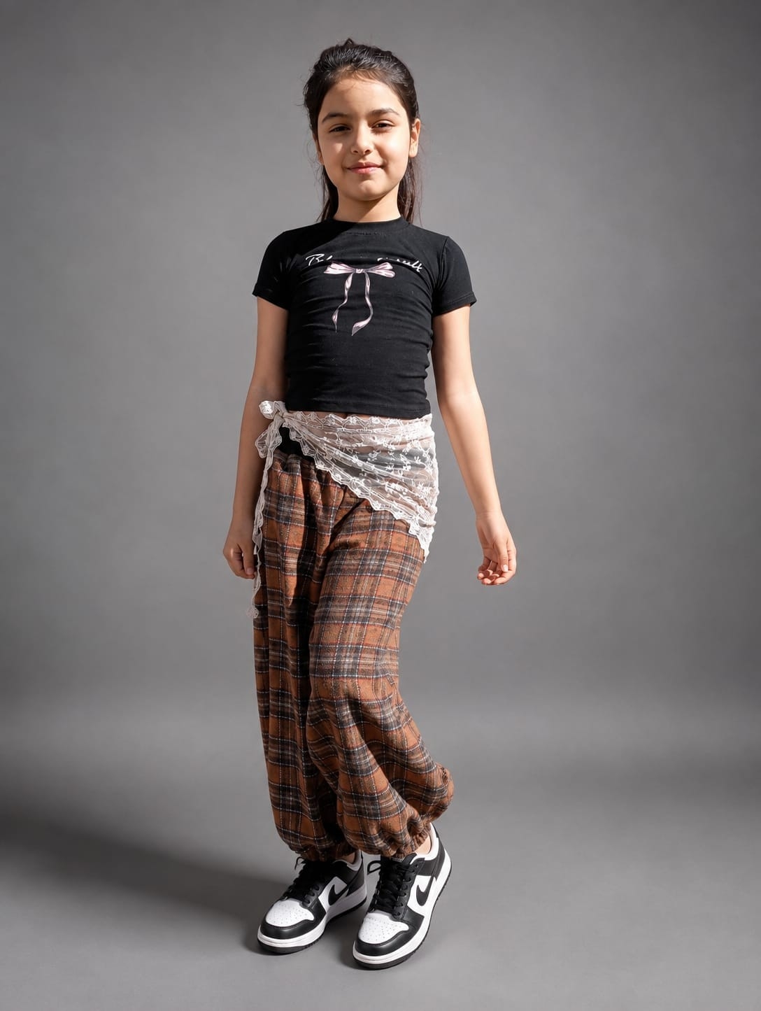 Pantalón Baggy Escocés - Imagen 4