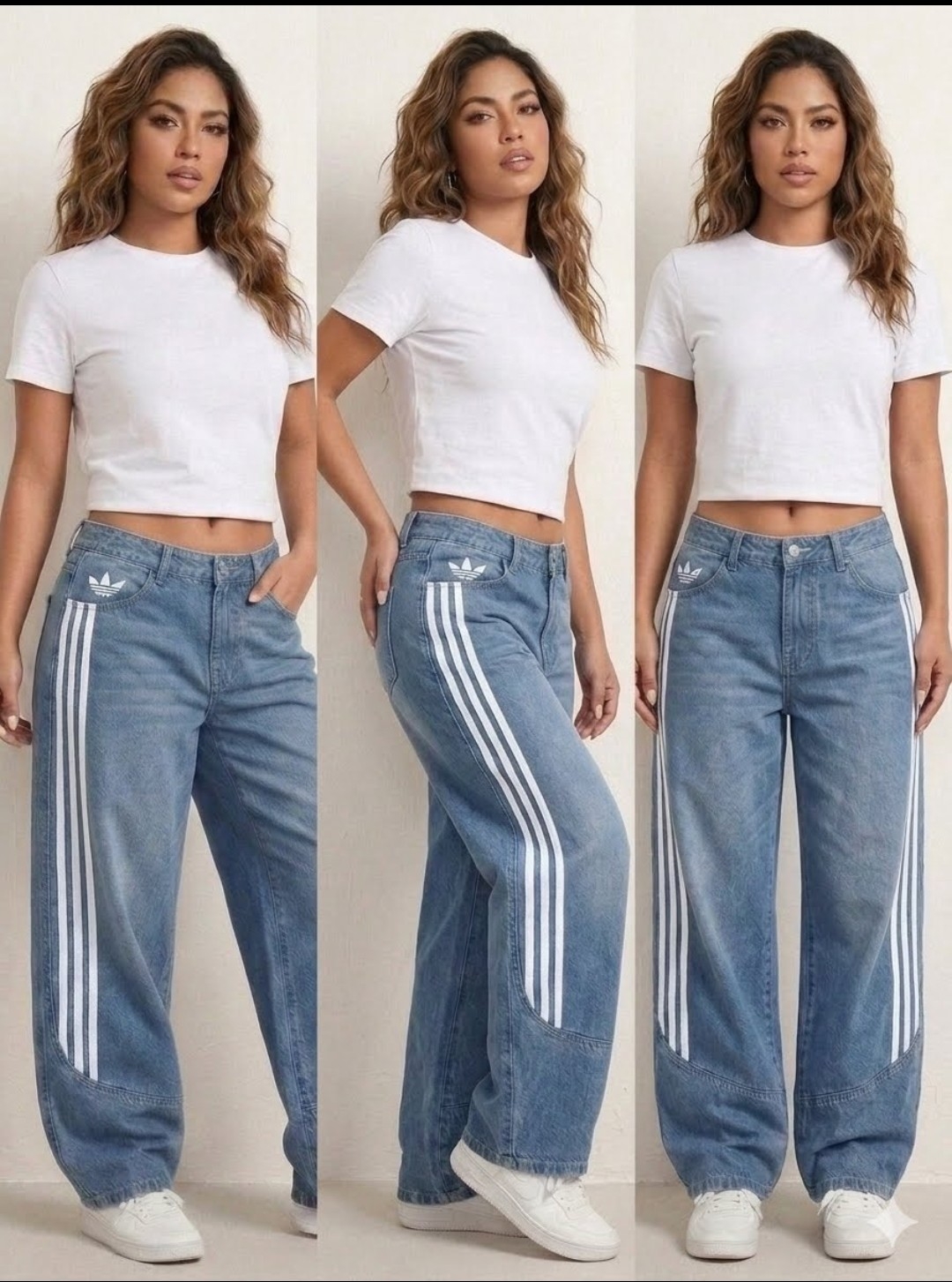 Pantalon Jeans Adidas Premium - Imagen 3