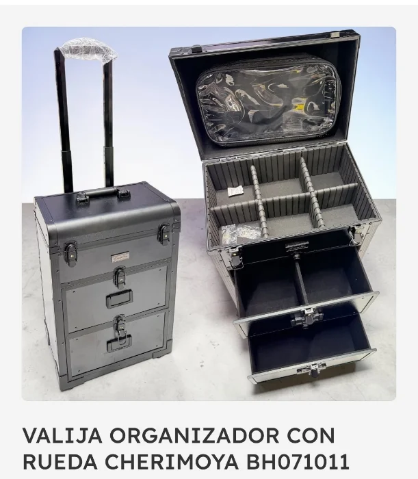 Valija Organizador con Ruedas Cherimoya