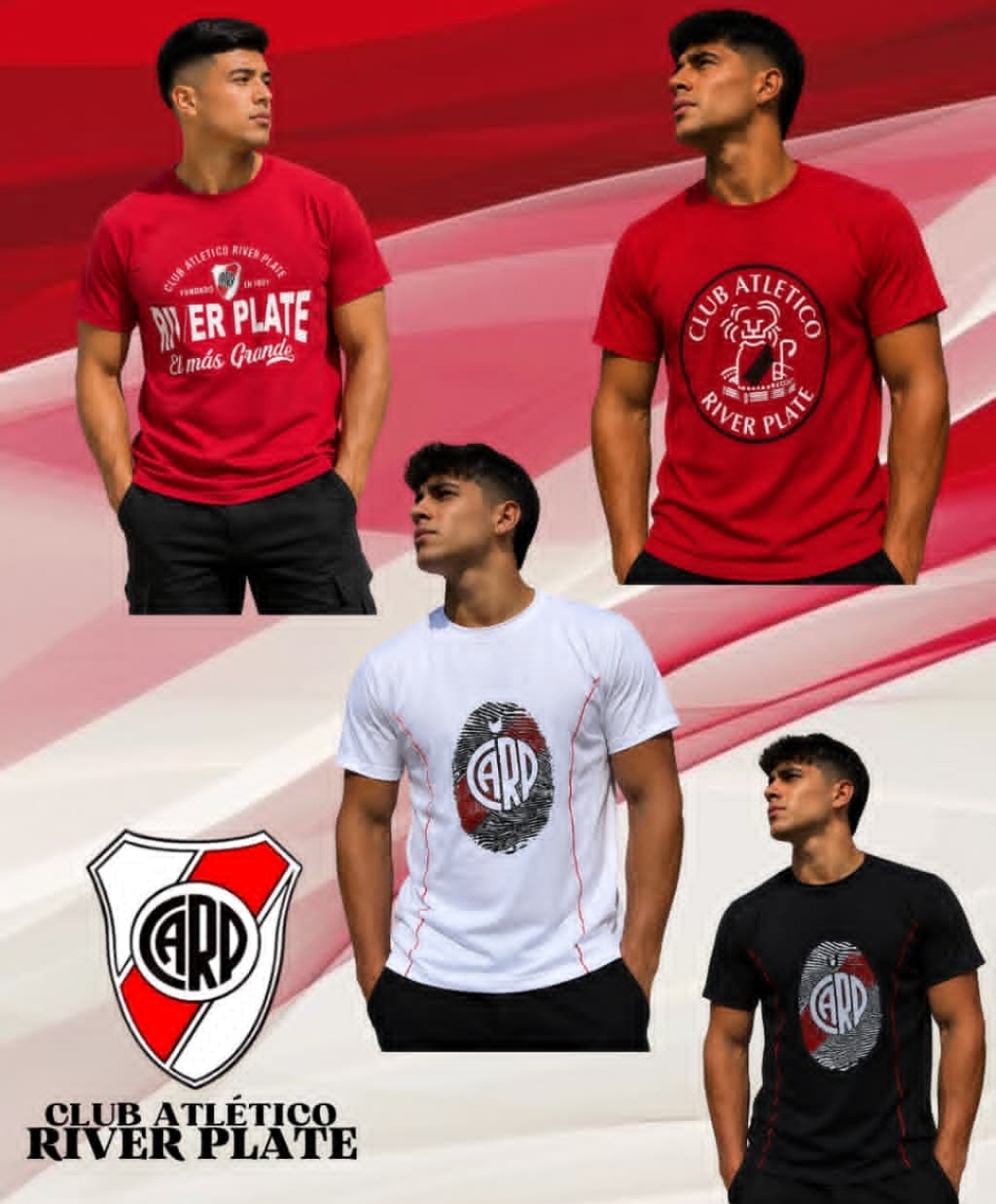 Remera Boca River Algodón - Imagen 2